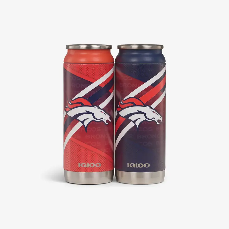 Denver Broncos Home & Away 16 Oz Can 2-Pack 1