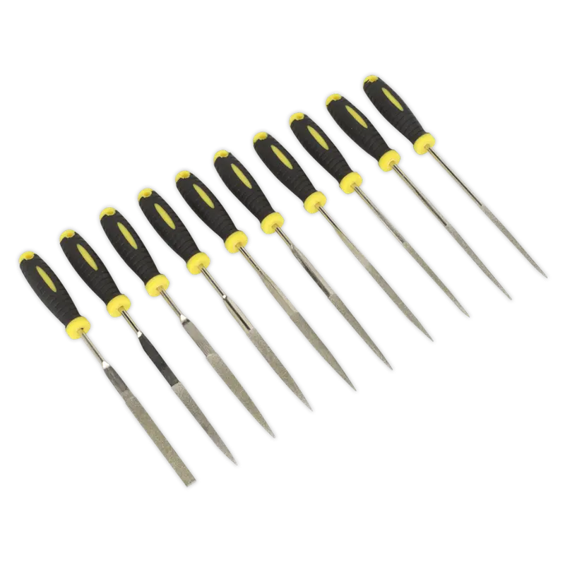 Diamond Needle File Set 10Pc 100Mm 1