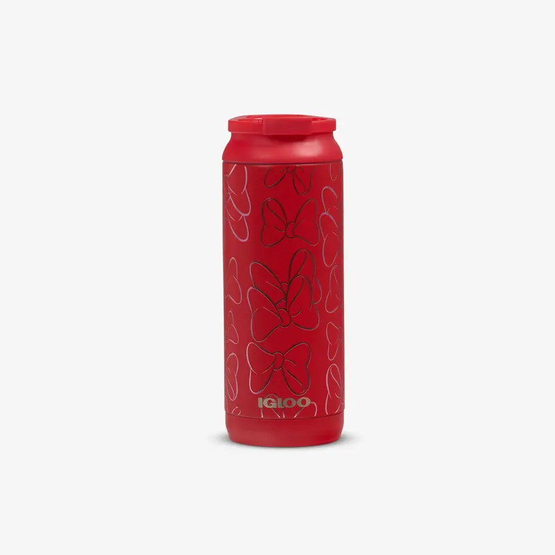 Disney Minnie Mouse Bow 16 Oz Flip ‘N’ Sip Tumbler 1