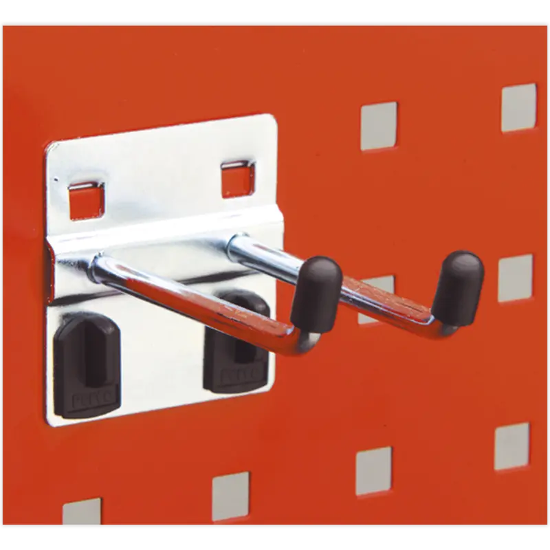 Double Prong Hook 6 X 50Mm Angled End Pack Of 5 1