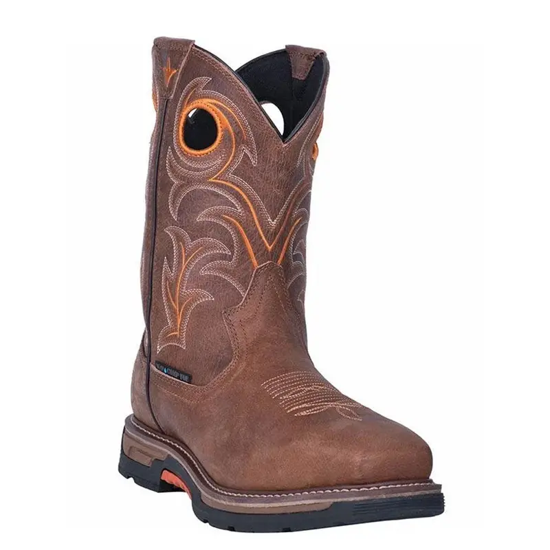 Dp56414 Dan Post Men's Storms Eye Waterproof Square Toe Boot Brown 1