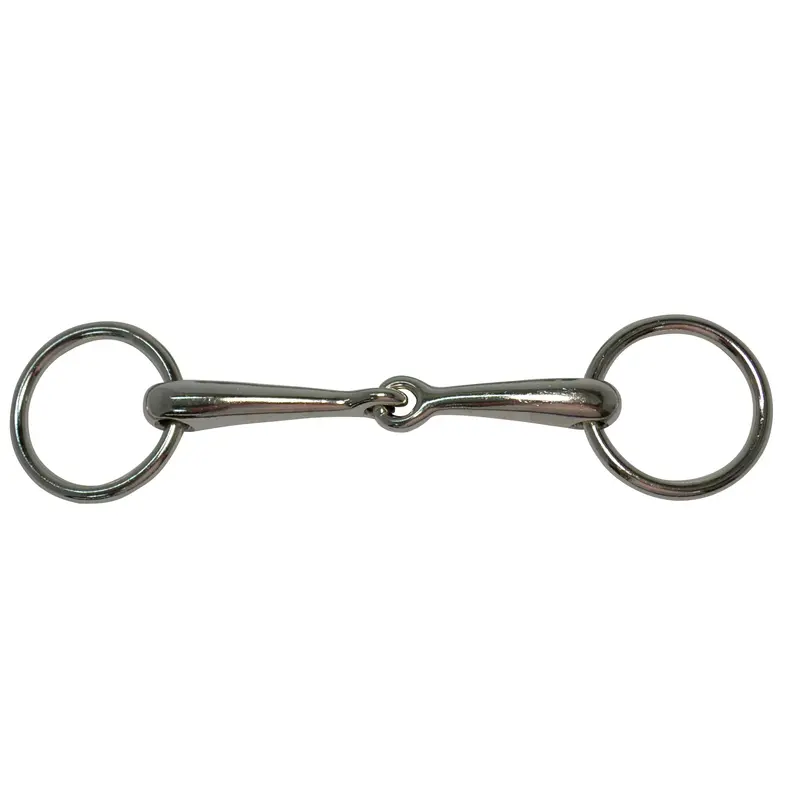 Dr019 Diamond R Loose Ring Snaffle Pony Size - 4 Inch 1