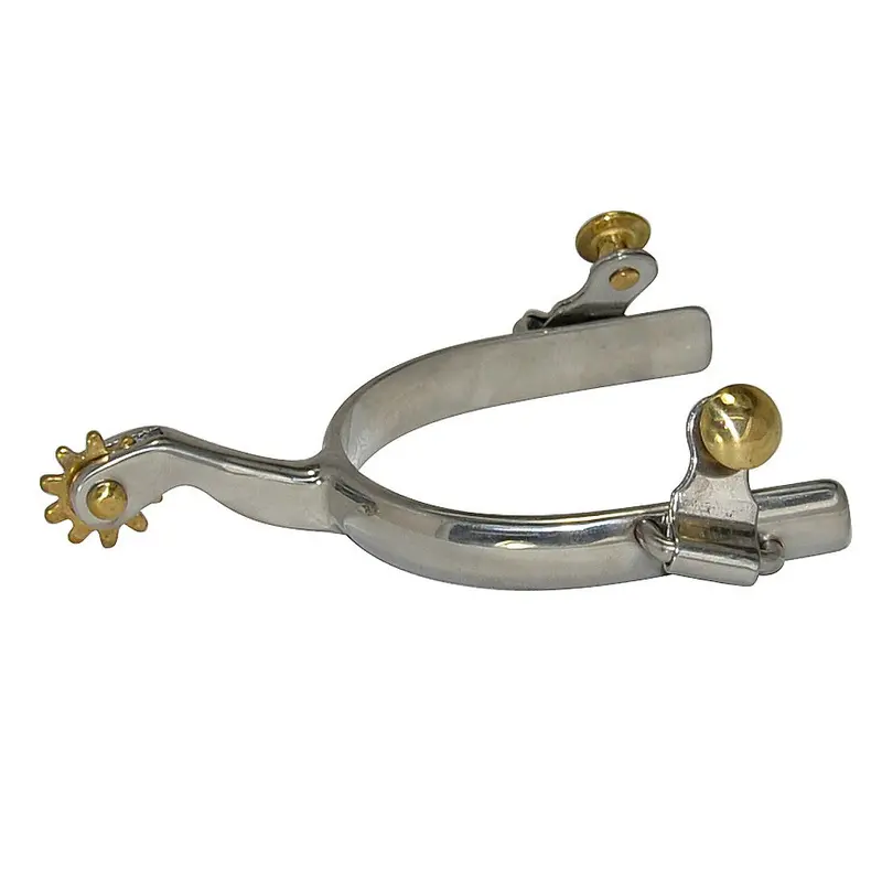 Dr075 Reinsman Men's Roping Rowel Spur - 1 3/4 In 1
