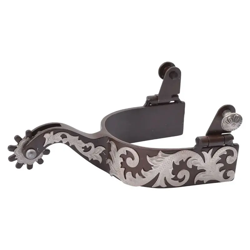 Dr089 Diamond R By Reinsman Ladies Multi Use Brown Spurs 1