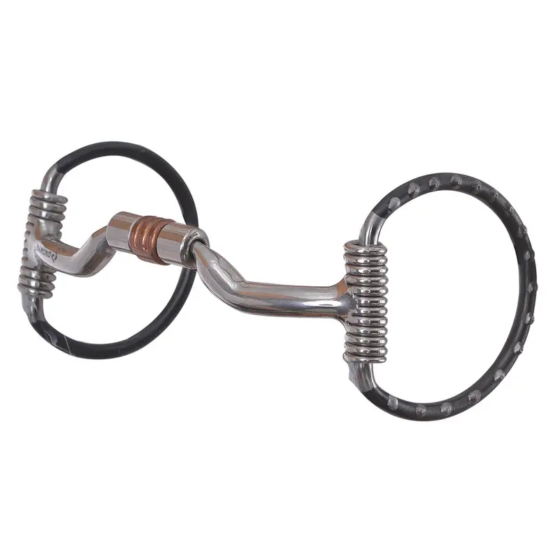 Dr213 Reinsman Ported Roller Dee Ring Snaffle 1
