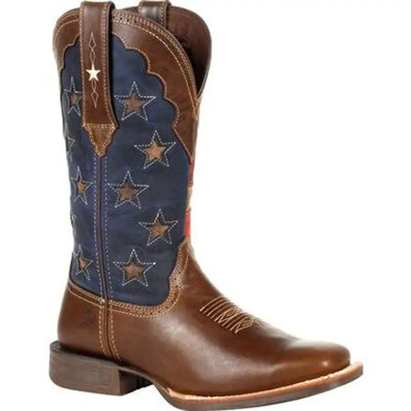 Drd0393 Durango Lady Rebel Pro Vintage Flag Western Boot Cowgirl 1