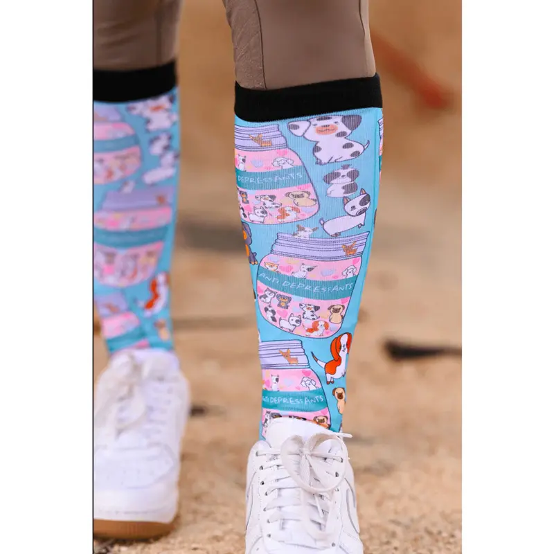 Dreamers & Schemers Meds Boot Socks Pair & A Spare 1
