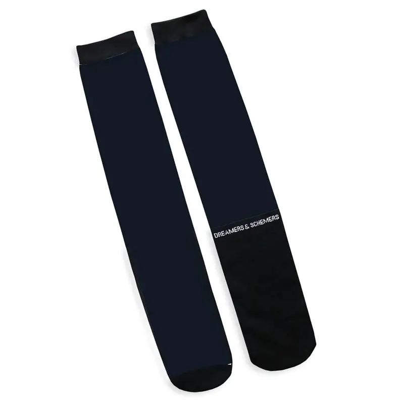 Dreamers & Schemers Simple Solids Black Socks With A Pair & A Spare 1