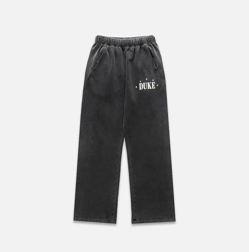 Duke Plus Black Sweat Pant 1