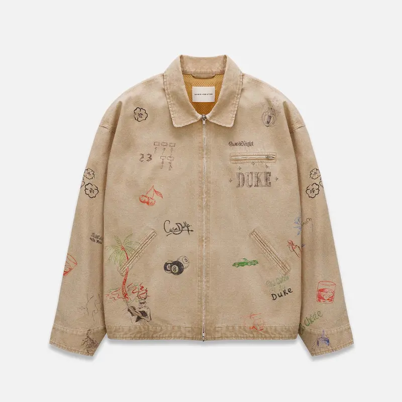 Duke Sketch Sand Jacket 1