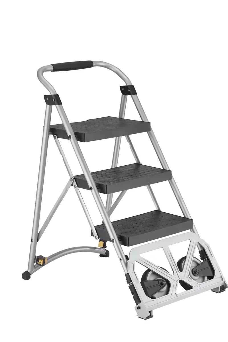 Dwcfl/Ht 135 Kg Folding Ladder & Hand Trolley 1