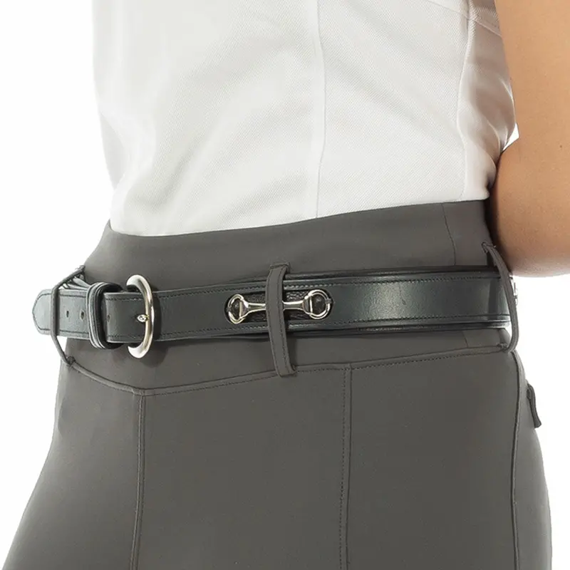 E31003 Equinavia Tirild Bit Belt - Black & Grey 1