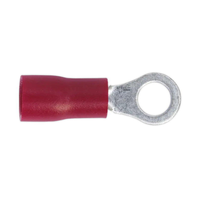 Easy-Entry Ring Terminal Ø4.3Mm (4Ba) Red Pack Of 100 1