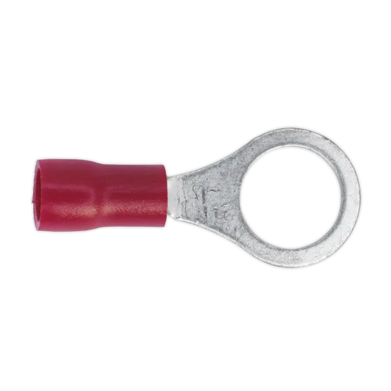 Easy-Entry Ring Terminal Ø8.4Mm (5-16") Red Pack Of 100 1