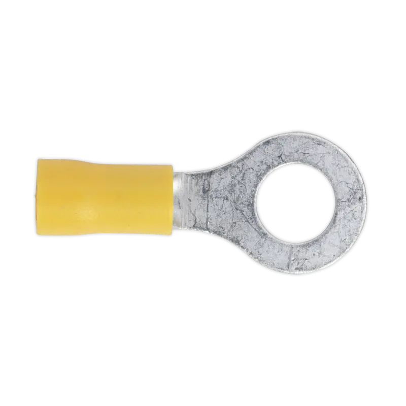 Easy-Entry Ring Terminal Ø8.4Mm (5-16") Yellow Pack Of 100 1