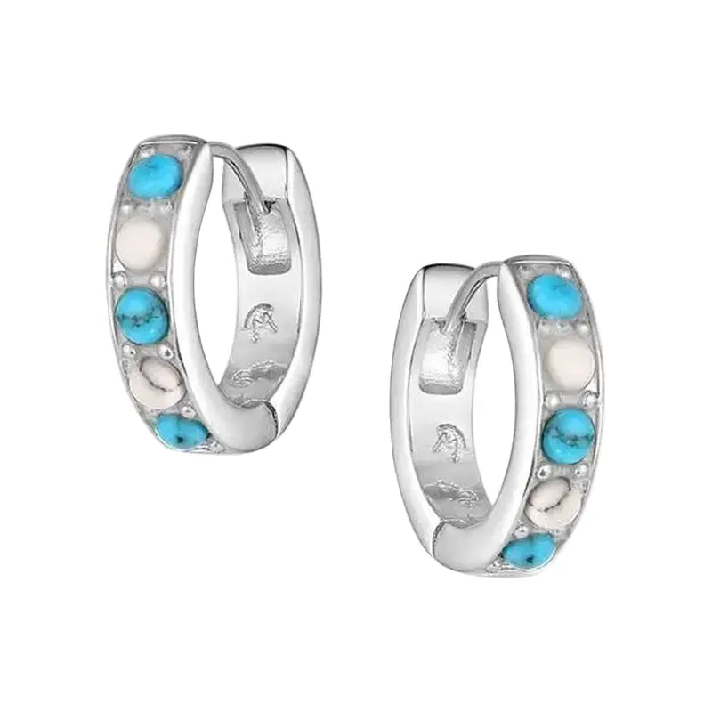 Er6388 Montana Silversmiths Circle The West Earrings 1