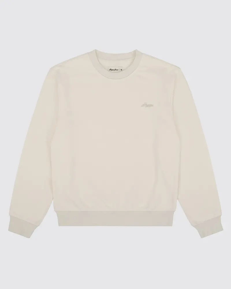 Essential Crewneck | Bone 1