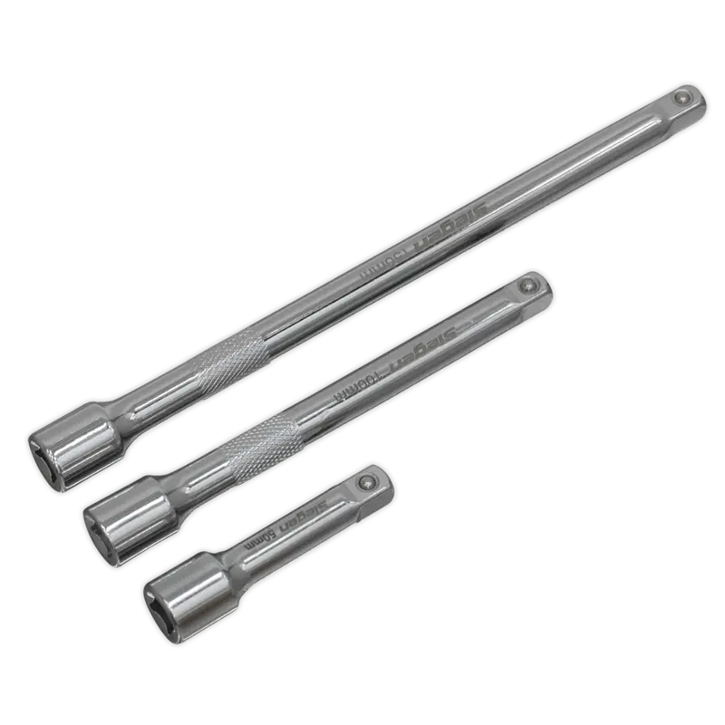 Extension Bar Set 3Pc 1-4"Sq Drive 1