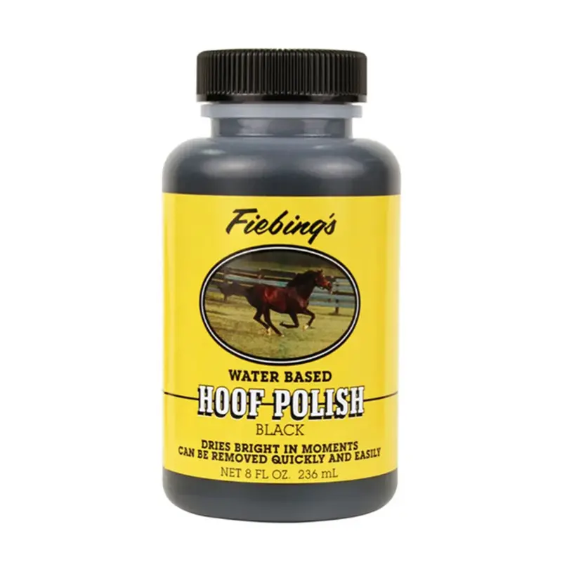 Fiebings Hoof Polish & Sealer - Black 8 Oz 1