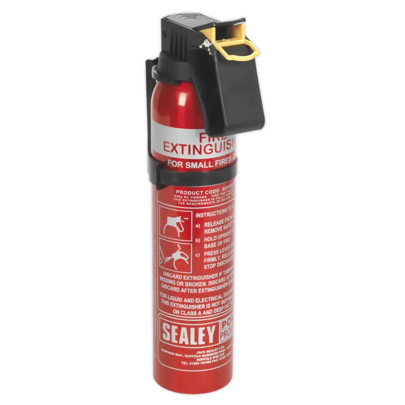 Fire Extinguisher 0.6Kg Dry Powder - Disposable 1