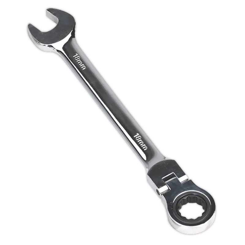 Flexi-Head Ratchet Combination Spanner 18Mm 1