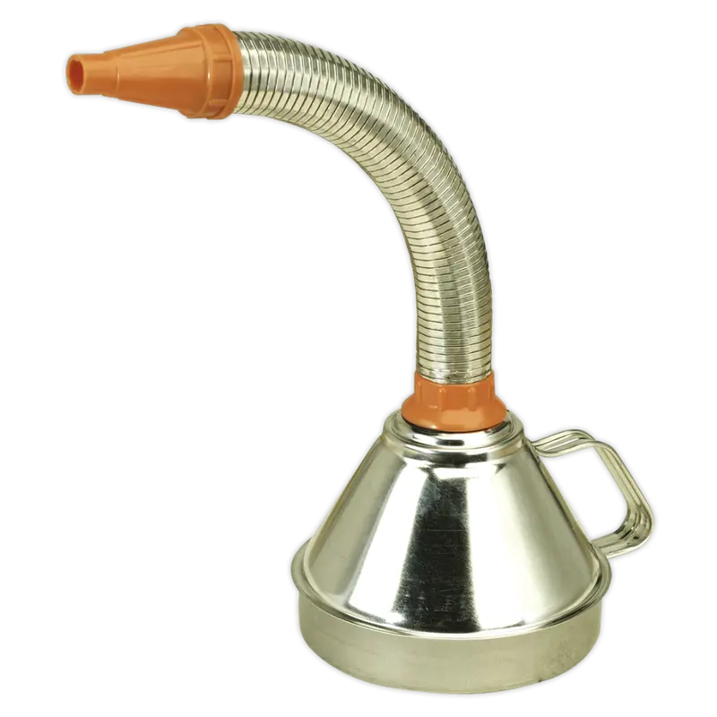Funnel Metal With Flexible Spout & Filter Ø160mm 1