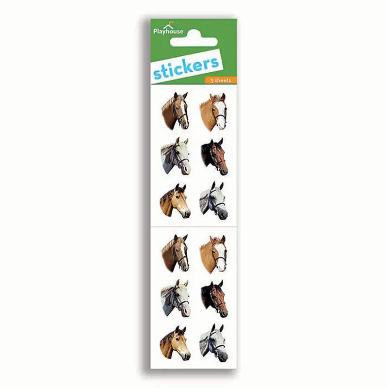 G515 Horses 2"X8" Stickers 1
