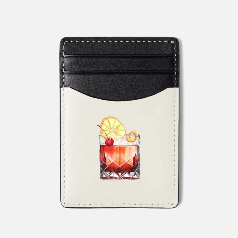 Hand-Painted Motif Card Holder 1