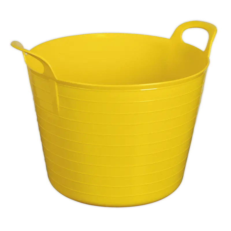 Heavy-Duty Flexi Tub 40Ltr - Yellow 1