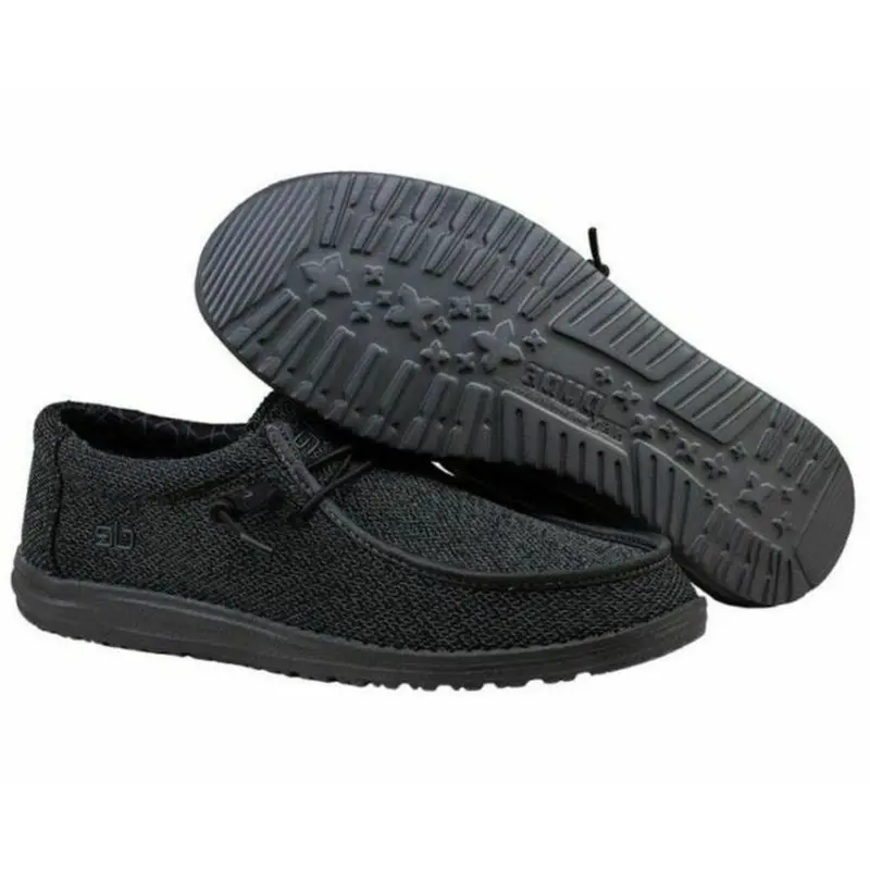 Hey Dude Men's Wally L Sox Black 1