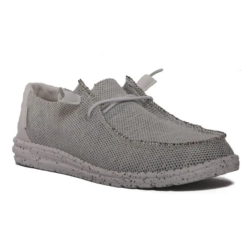 Hey Dude Women's Wendy Sox Shoe - Stone White 1