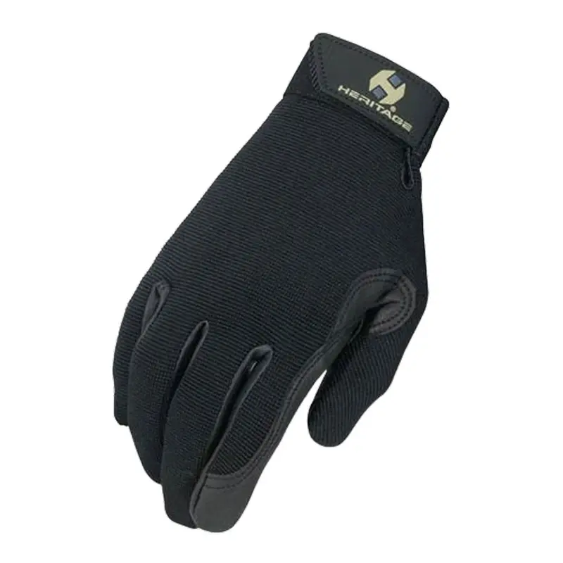 Hg100 Heritage Performance Gloves- Black 1