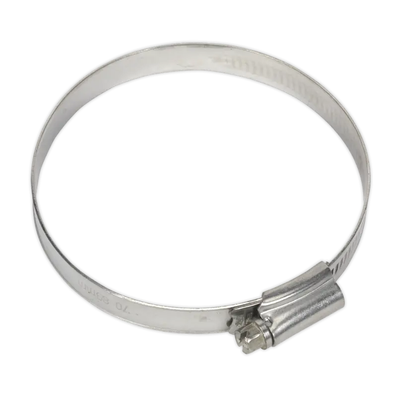 Hose Clip Stainless Steel Ø70-89Mm Pack Of 5 1