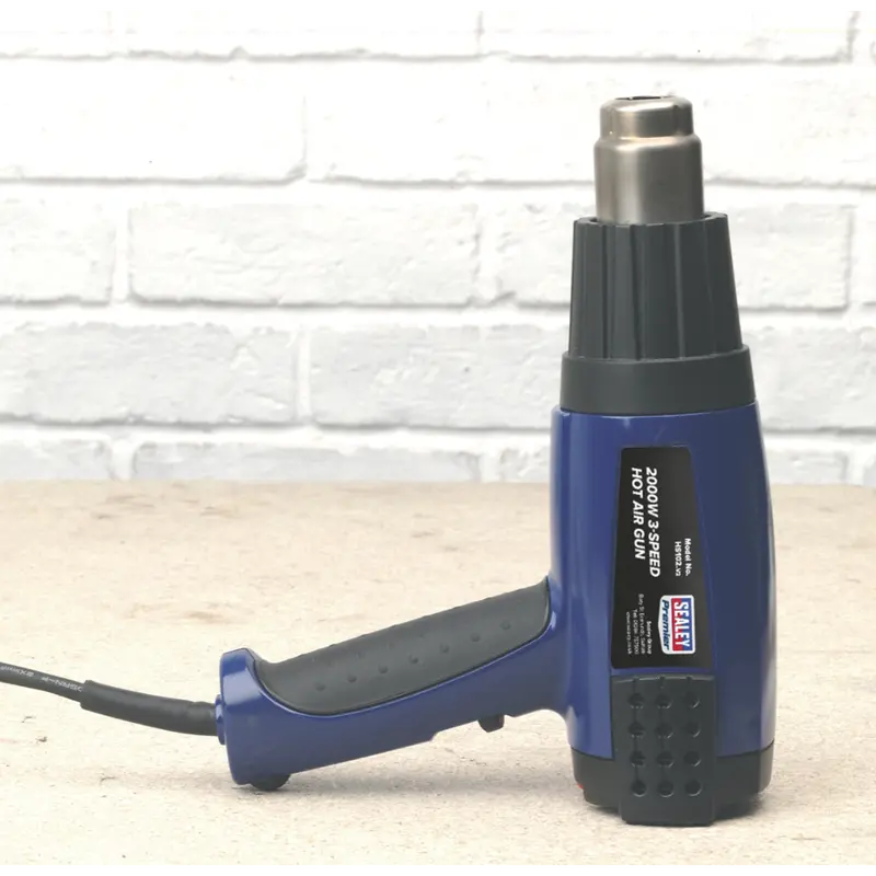 Hot Air Gun 2000W 3-Speed 50-600°C Variable Heat 1