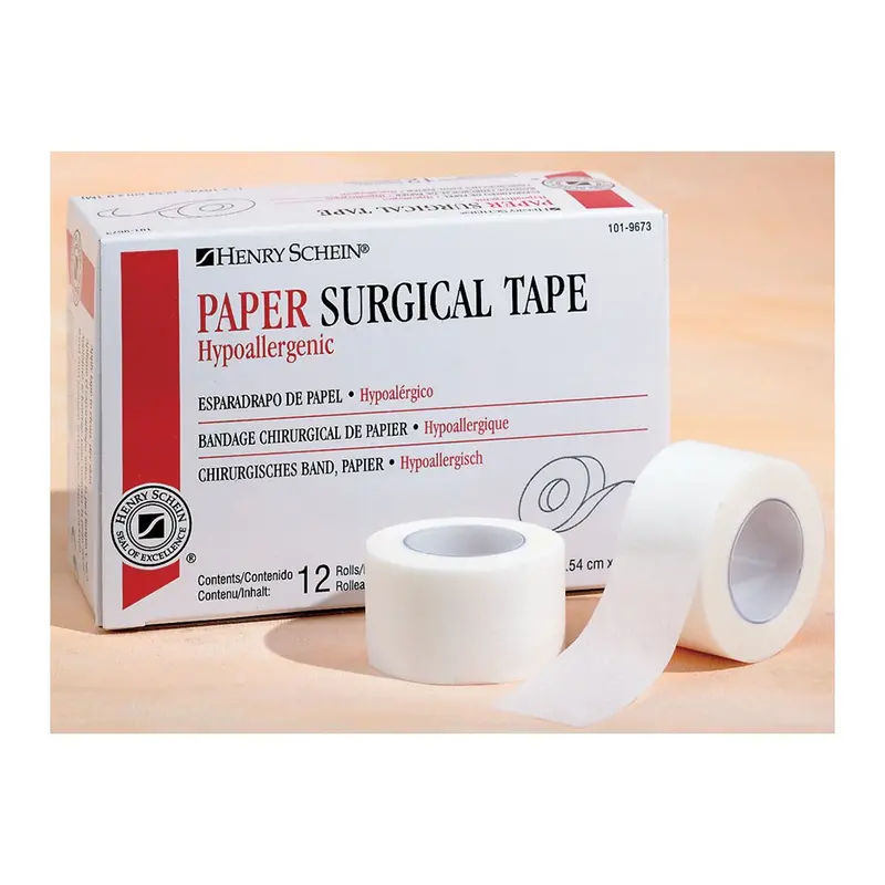Hs Tape Surgical Paper 2"X10yd Adhesive White 6/Box 1