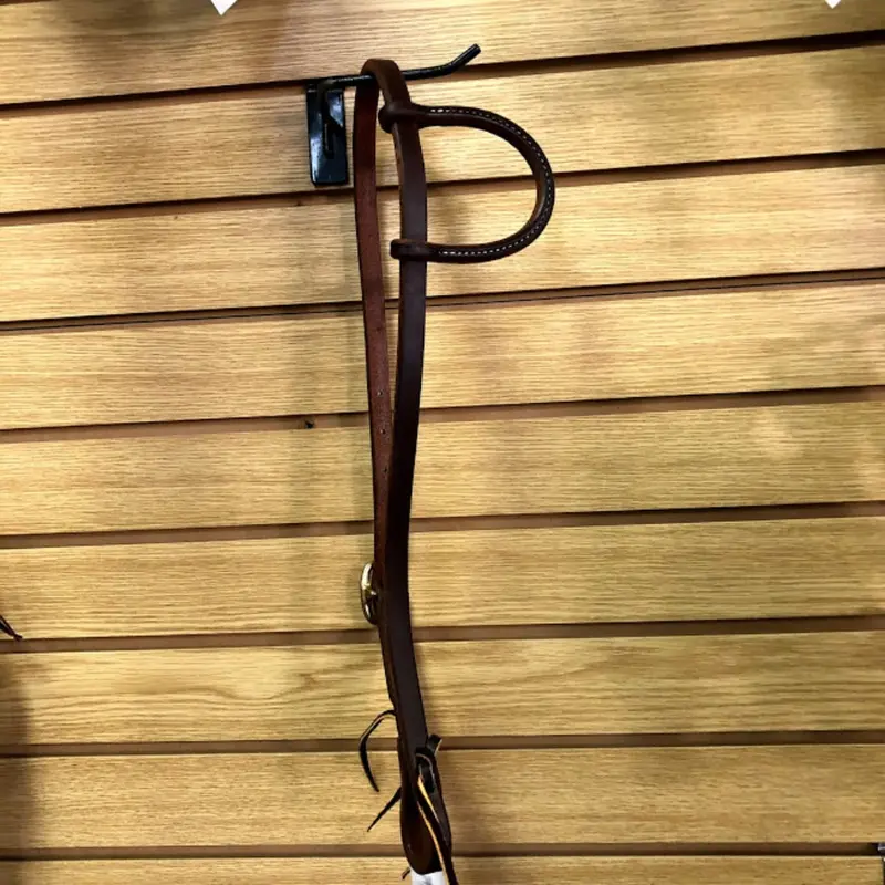Huber's Custom Tack Leather One Ear Headstall 1