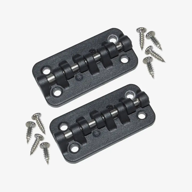 Hybrid Stainless Steel/Plastic Hinges Universal Fit 1