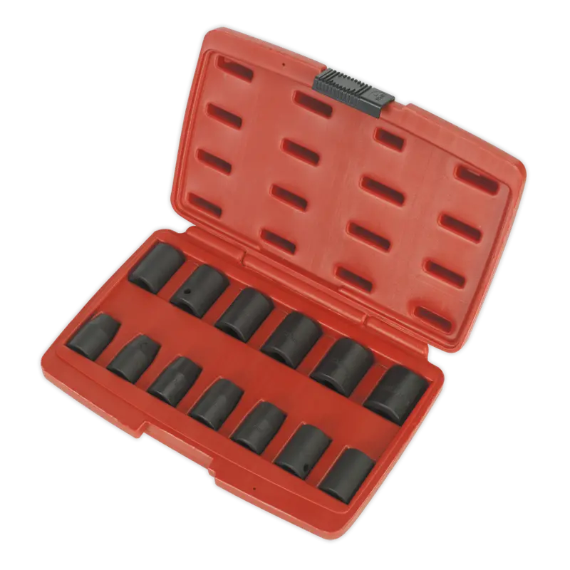 Impact Socket Set 13Pc 1-2"Sq Drive Metric 1