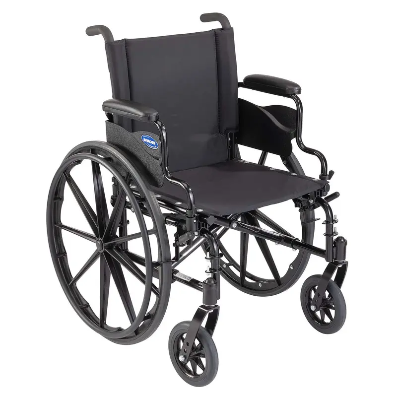 Invacare 9000 Xt Lightweight Long Term Folding Wheelchair For Adults, 9Xt 1