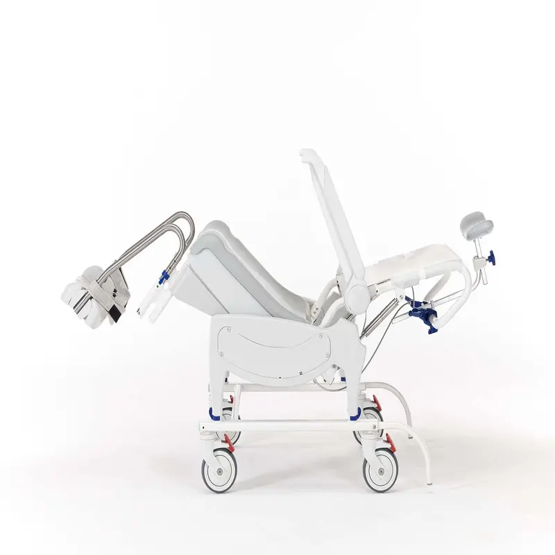 Invacare Aquatec Ocean Ergo Vip Tilt/Recline Or Tilt Only Shower Commode Chair With Collection Pan, Lid, Pan Support Guide Rail 1
