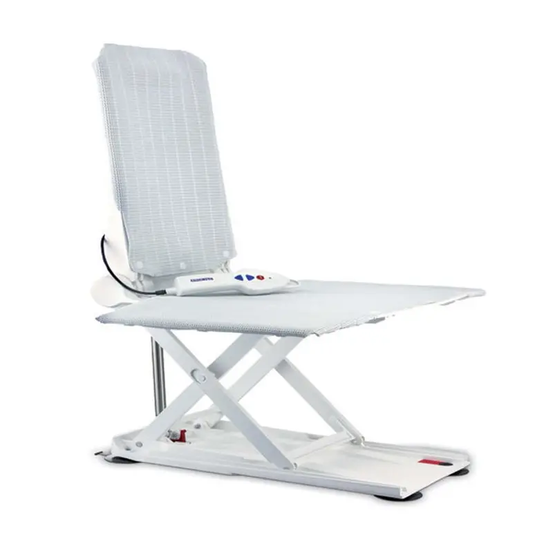 Invacare Aquatec R, Reclining Back Bath Lift, White, 1573877 1