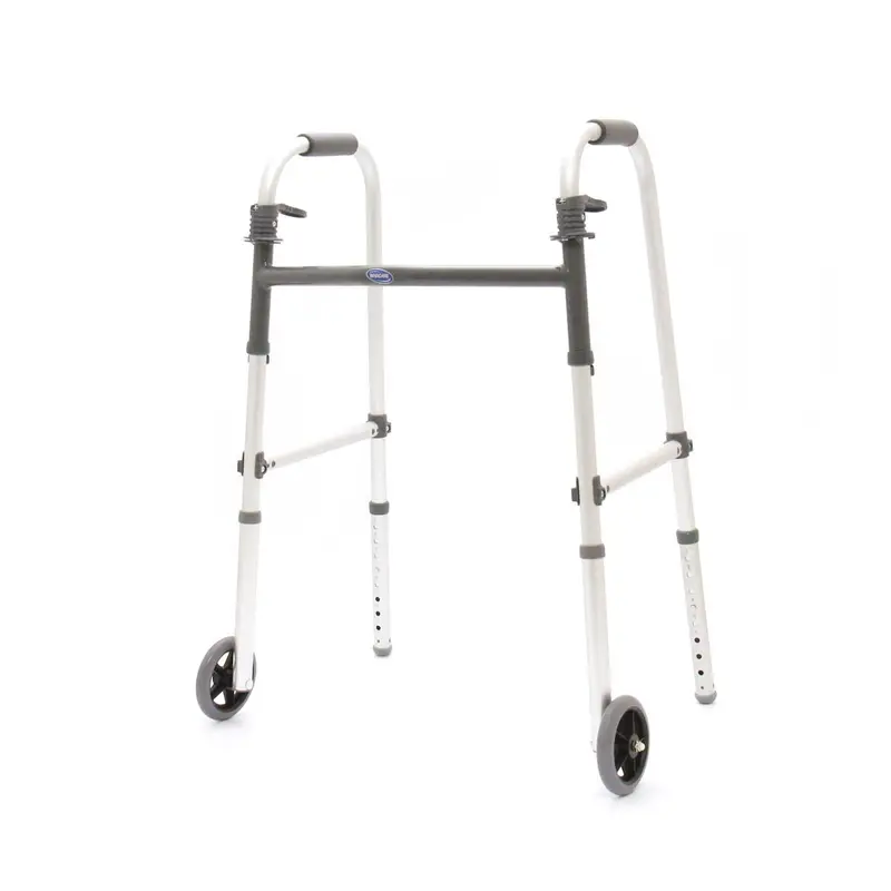Invacare I-Class Adult & Junior Paddle Walker, 5" Fixed Wheels (4 Per Case) 1