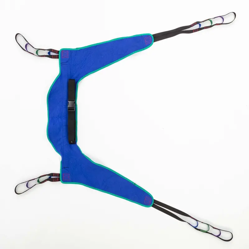 Invacare Reliant Toileting Sling For Patient Lifts, Solid Polyester Fabric, Large, R121, Blue 1