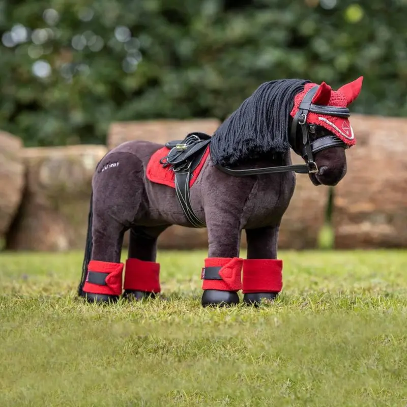 It02061 Lemieux Toy Pony Polo Wrap Bandages - Chilli 1