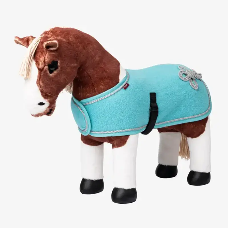 It02091 Lemieux Toy Pony Fleece Rug Blanket - Azure 1