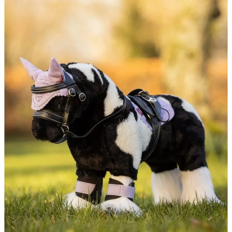 It03106 Lemieux Toy Pony Mini Plush Pony - Razzle Piebald Pony 1