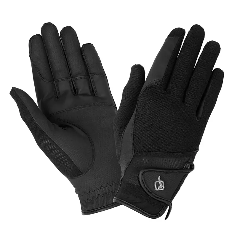 It03773 Lemieux Pro Mesh Riding Glove - Black 1