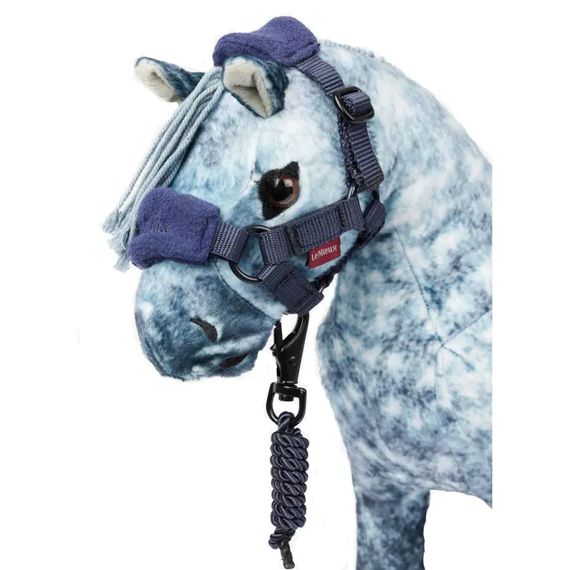 It03933 Lemieux Toy Pony Vogue Headcollar Halter - Ink Blue 1