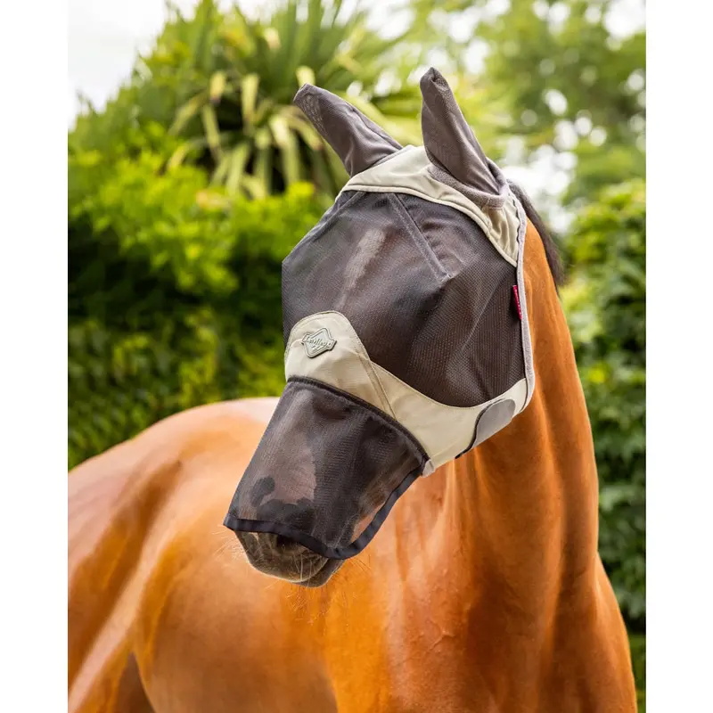 It04133 Lemieux Visor-Tek Full Fly Mask - Fern 1