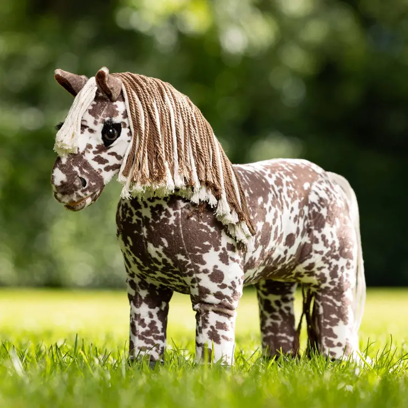 It04412 Lemieux Toy Pony Mini Plush Pony - Montana Appaloosa 1